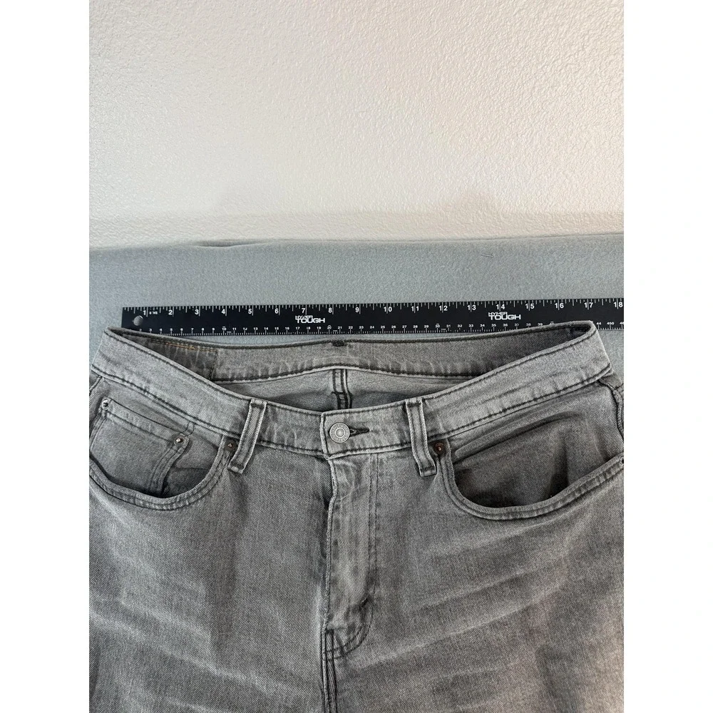Levi's 559 Jeans Mens 33x32 Medium Wash Gray Relaxed Straight Denim‎ Casual